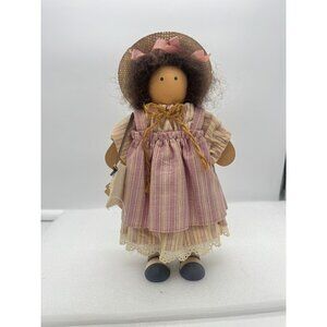 Vintage Lizzie High Rebecca Wood Doll with Tag
